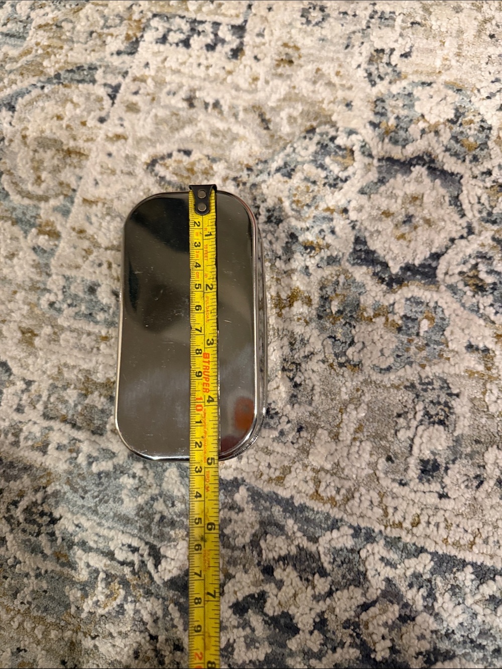 Silver Chrome Container - Picture 3 of 6